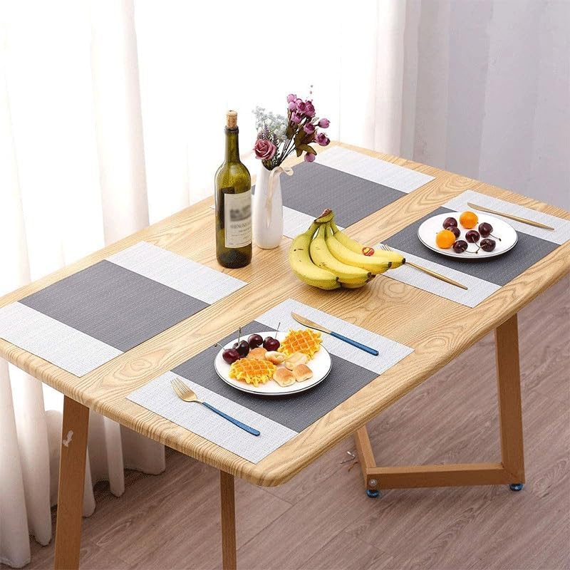 Nordic Color Matching Placemats Creative Easy to Clean Plate Mats Home Hotel Restaurant Coasters