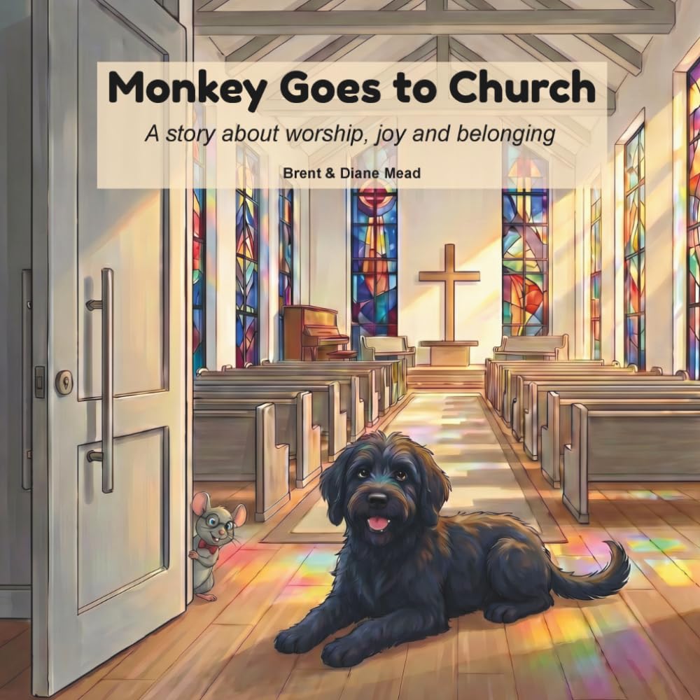 Monkey Goes to Church: A Story About Worship, Joy and Belonging (The Monkey Books)
