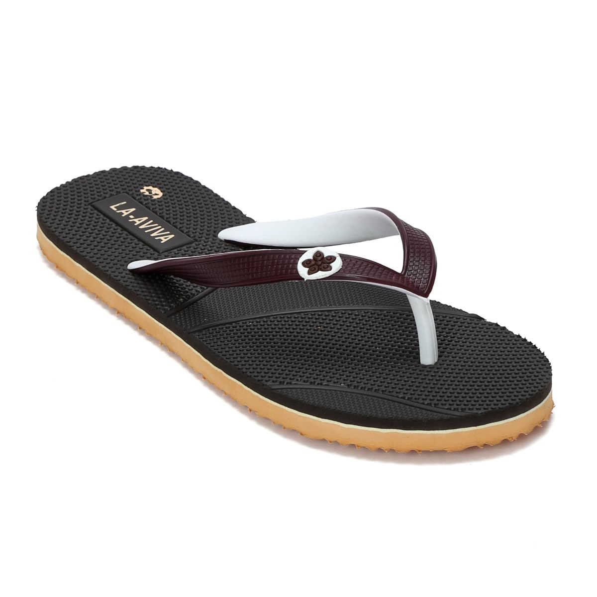 LA-AVIVA Slipper For Women s Regularly Uses Soft Comfortable And Stylish Flip Flop Slippers For Women In Exciting Colors 601-BROWN-7 (B0CKMHXV21) Amazon Price History, Amazon Price Tracker