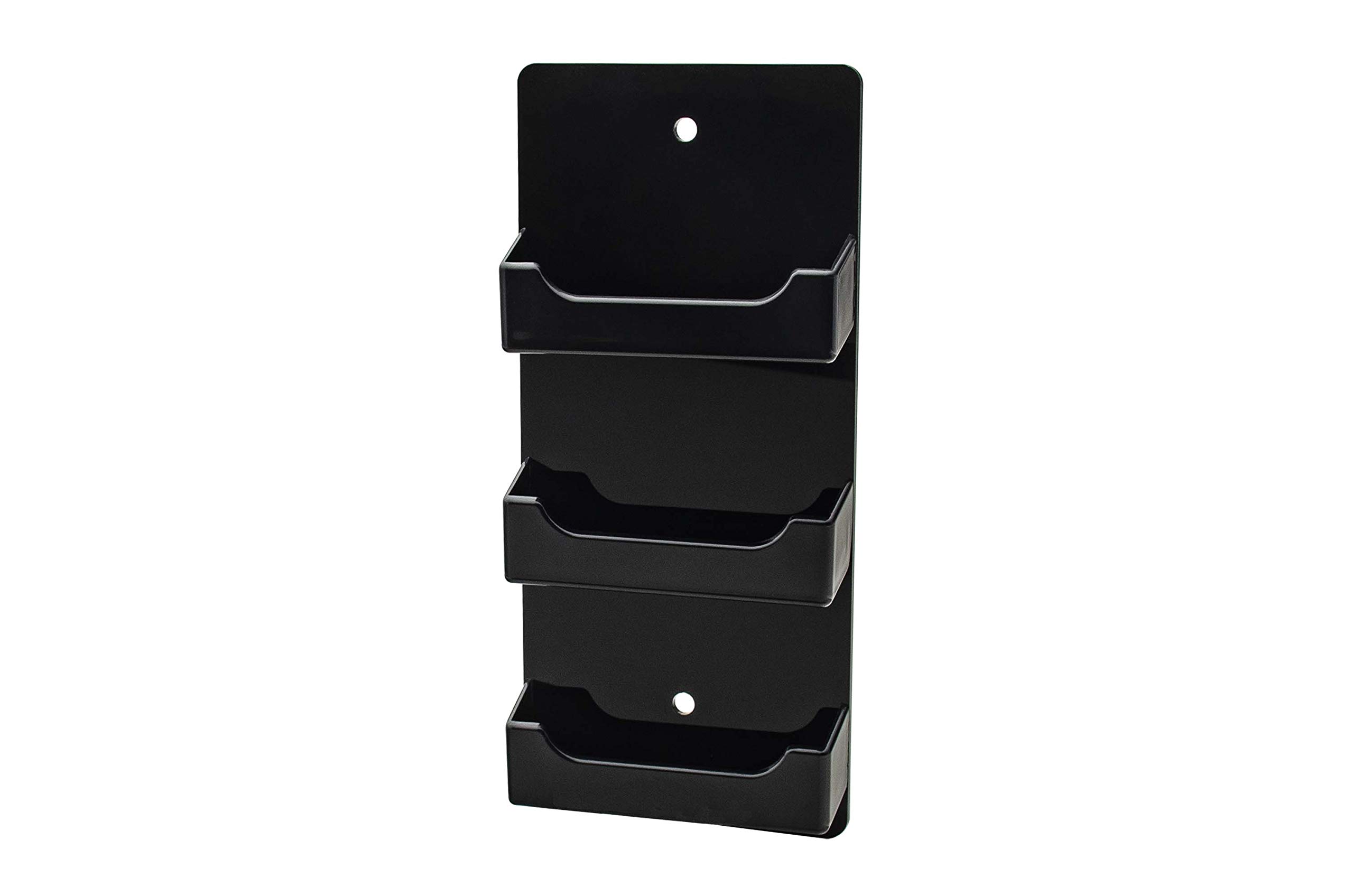 Clear Acrylic Business Card Holder Wall Mount - 12 Pocket Display Rack - View #5