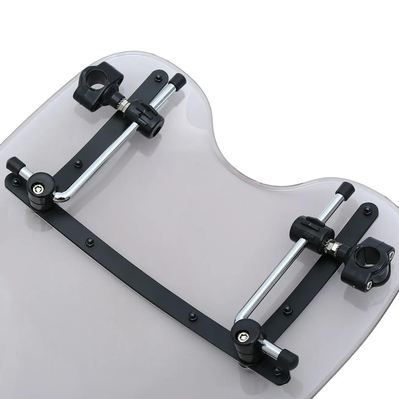 Arabrezza E Deflettori Per Moto Parabrezza Moto Universale(Clear)