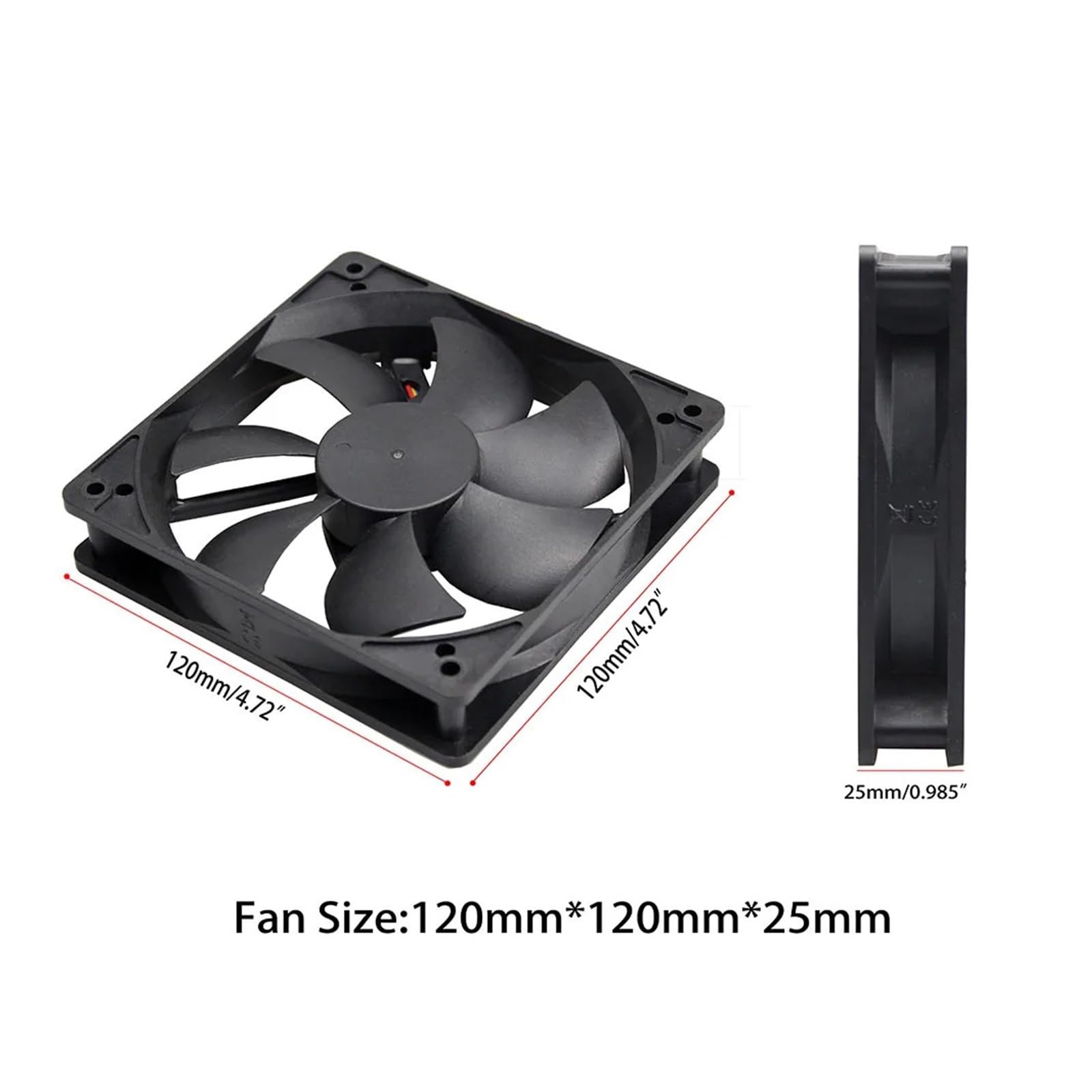 Wentylator chłodzący 12 V 120 mm z funkcją FG PWM Obudowa komputera PC CPU | 1PCS 12V 4PIN