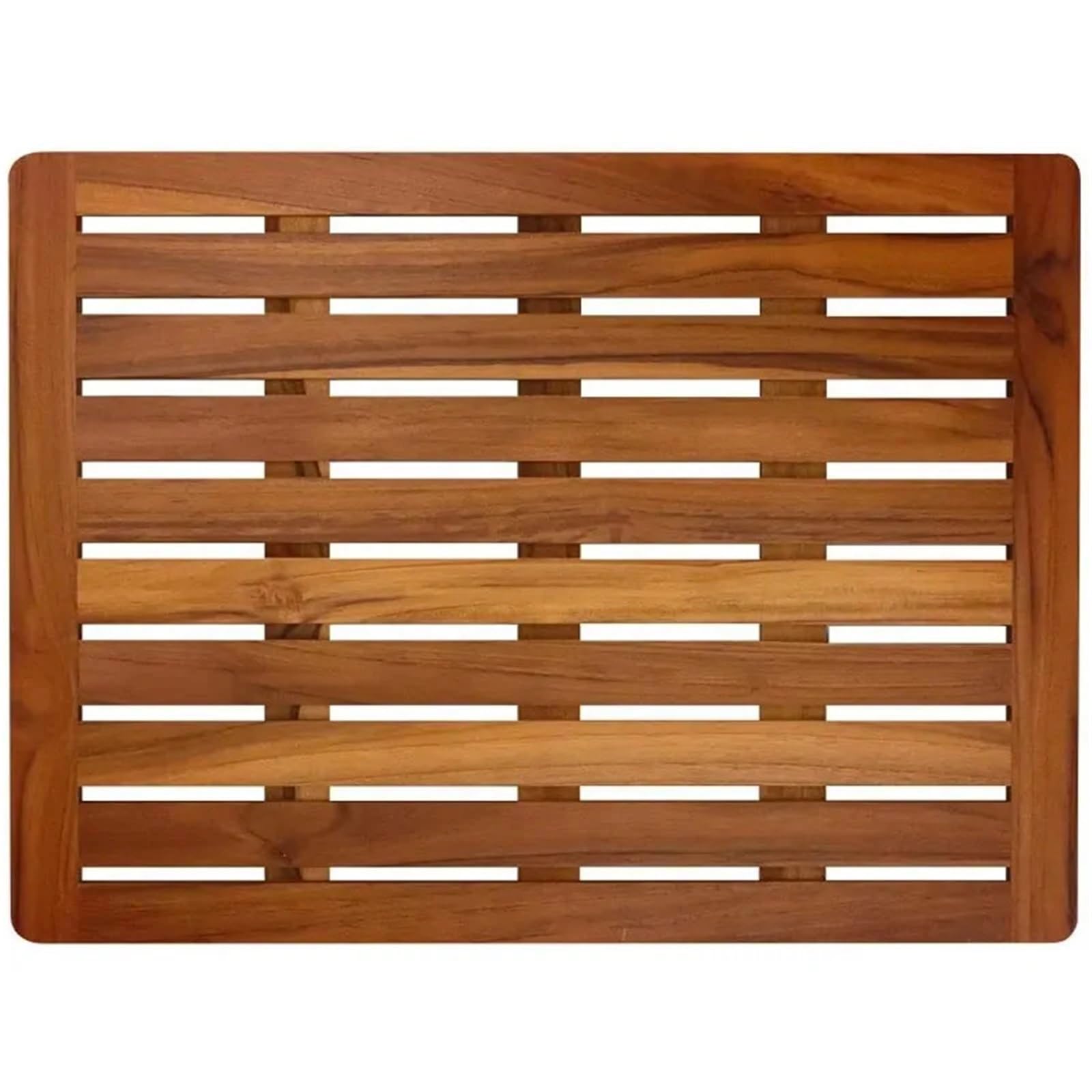 Alfombra de baño de Teca, Inodoro de Madera for el hogar, Ducha, Pedales de bañera for tratamientos de SPA