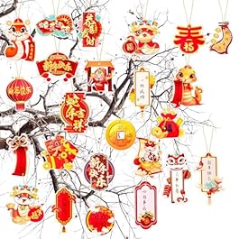 HOWAF 24pcs Chinese New...