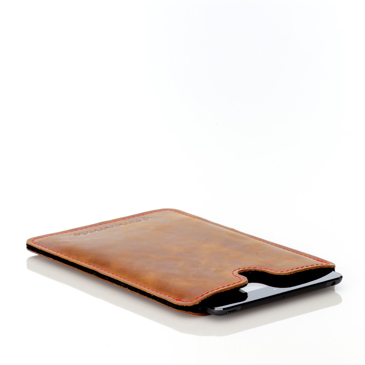 Cover in Pelle per Apple iPad Air camel/Marrone