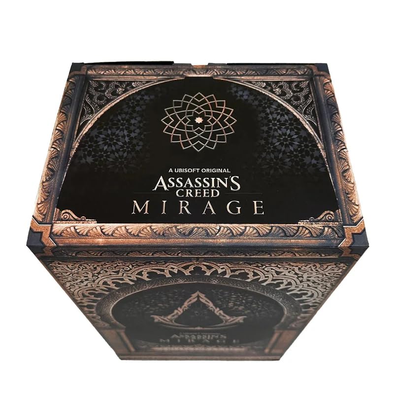 Assassin's Creed Mirage Collector's Case With Statue, Steelbook Case, Artbook, SoundTrack (No Game Included)