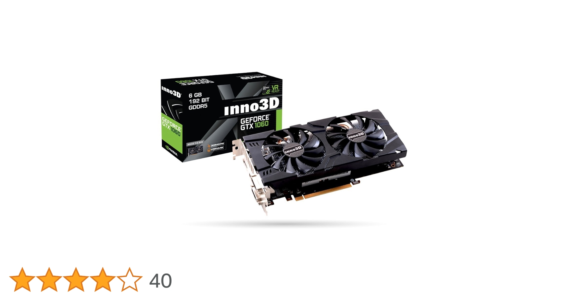 Amazon.in: Buy Inno3D Nvidia Gaming Gtx1060 6Gb Twin X2 Graphic