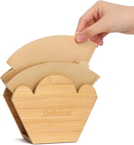 Lunavita Soporte para filtros de café, soporte de almacenamiento de filtro de café de cono, soporte de papel de café, estante dispensador para disponible en Yaxa Guatemala