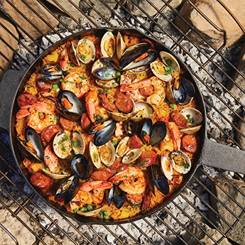 Image of KitchenAid 48395 Seasoned Cast Iron Frying Pan /Skillet, 12 Inch - Black