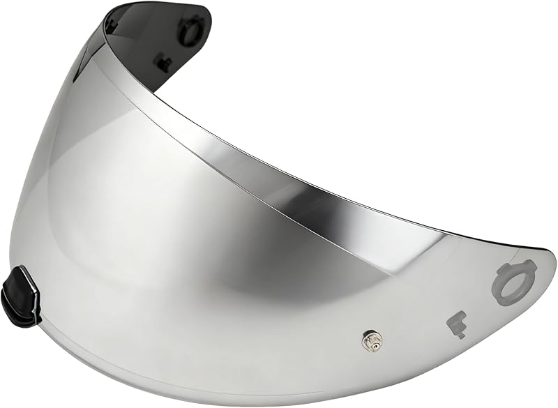 i10 Visor,HJ-31 Helmet Visor Motorcycle Face Shield Accessories Replacement Compatible with HJC i70/i10 (Silver Mirror)