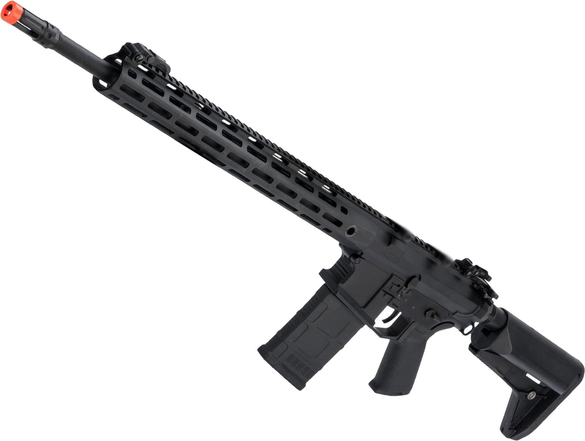 Airsoft - CYMA Platinum SR-25 QBS AEG Airsoft Designated Marksman Airsoft Rifle (Model: 16.5" LOK)