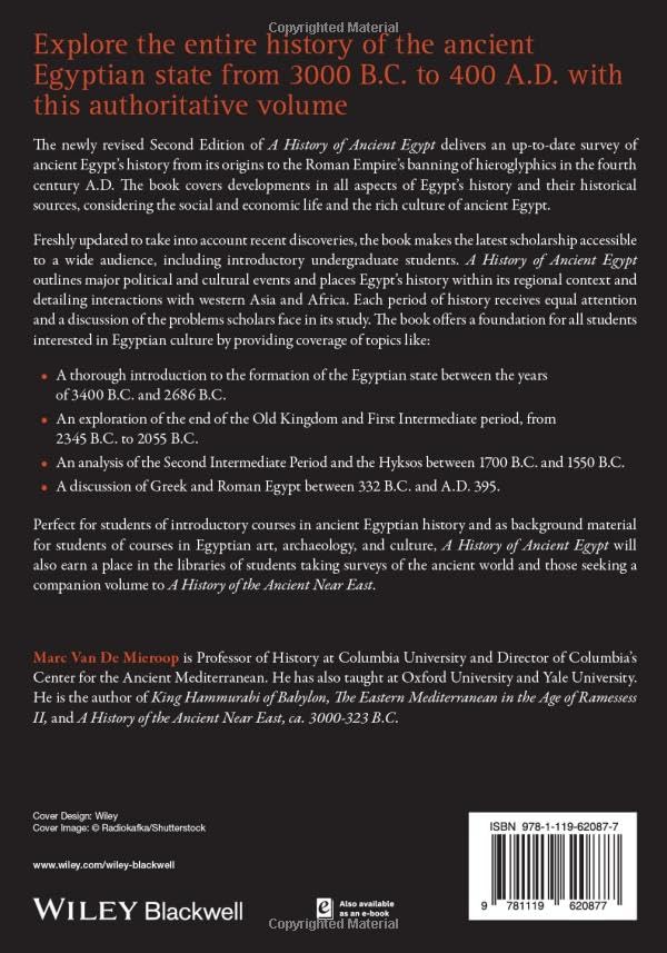 A History of Ancient Egypt, 2nd Edition (Blackwell History of the Ancient World) - Image 2
