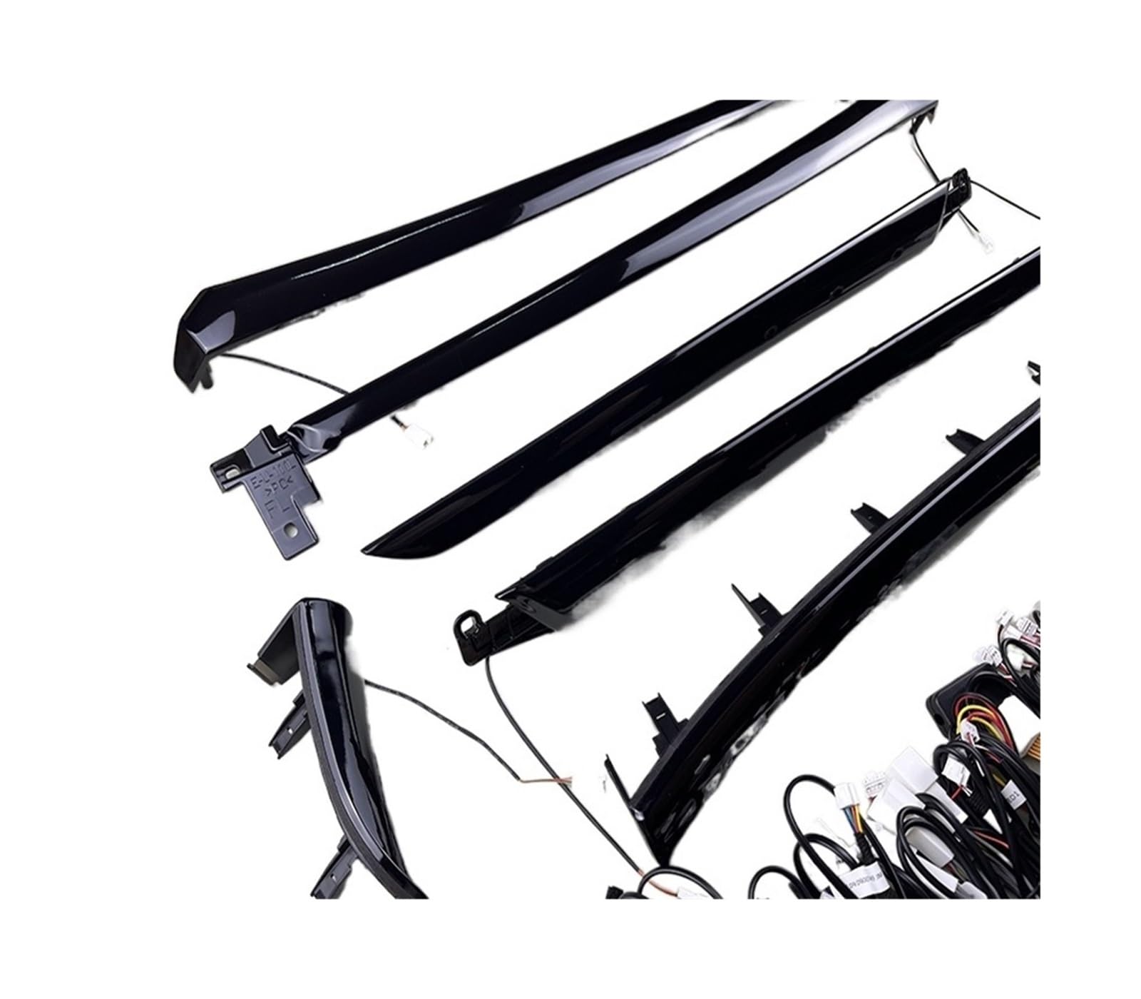 XCZPRKMXY Dynamic Shadow Decorate LED Ambient Light Car Door Foot Atmosphere Lamp Compatible with Lexus ES 2018-2022(Rise Treble)