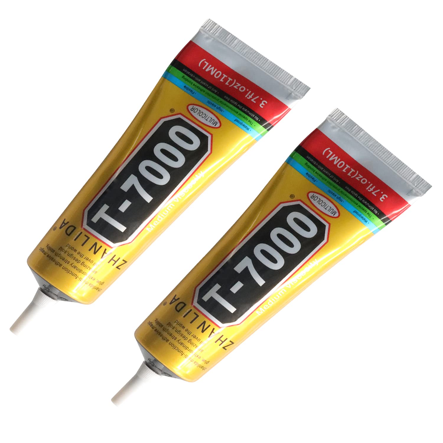 T7000 Glue 110ml [Upgraded][New Version] Multi-Function Glue Black Adhesive for Phone Repair Tablet Repair Glasses Repair Toys Repair Crafts Glass Multipurpose High Performance Industrial Adhesive (2)