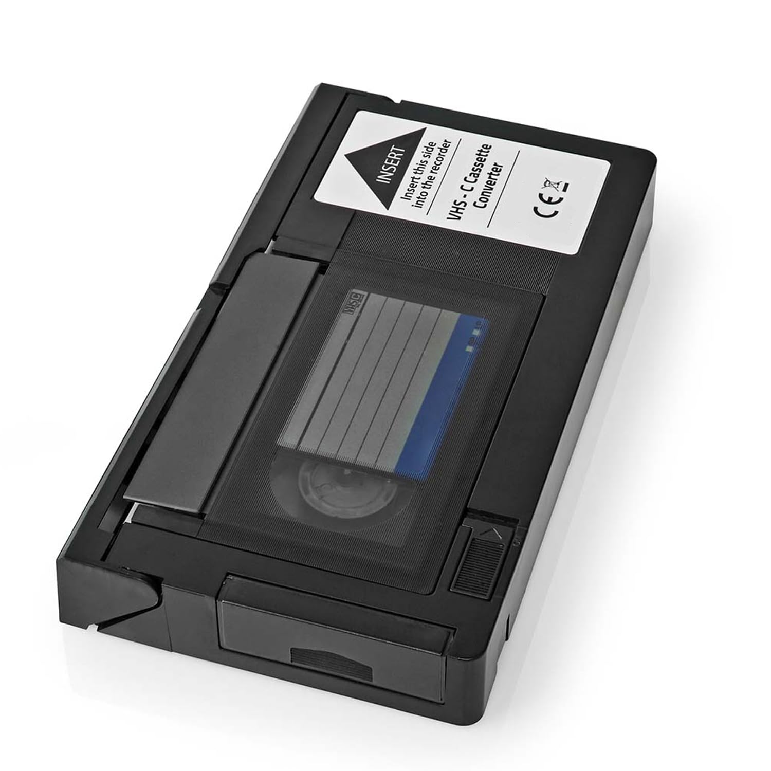 CABLEPELADO - Convertidor VHS-C a VHS – Adaptador Motorizado para Reproducir Cintas Antiguas en Videograbadora VHS