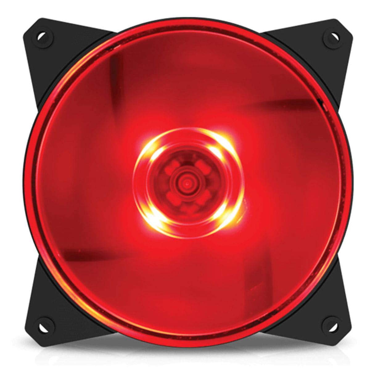 Amazon | Cooler Master MasterFan MF120L Red LED PCケースファン