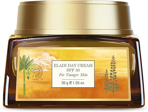 Forest Essentials Eladi Day Cream SPF 30, 30g (Face Cream)