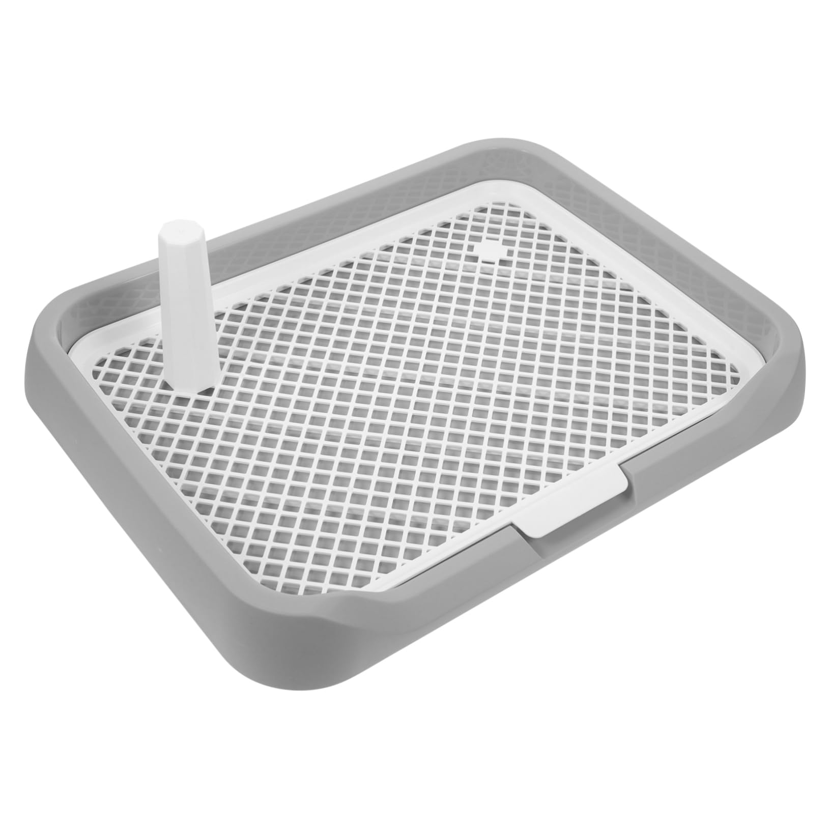 Abaodam Dog Potty Tray with Mesh Indoor Pee Pad for Dogs Capacity Pet Toilet for Breeds Convenient and Easy to Use