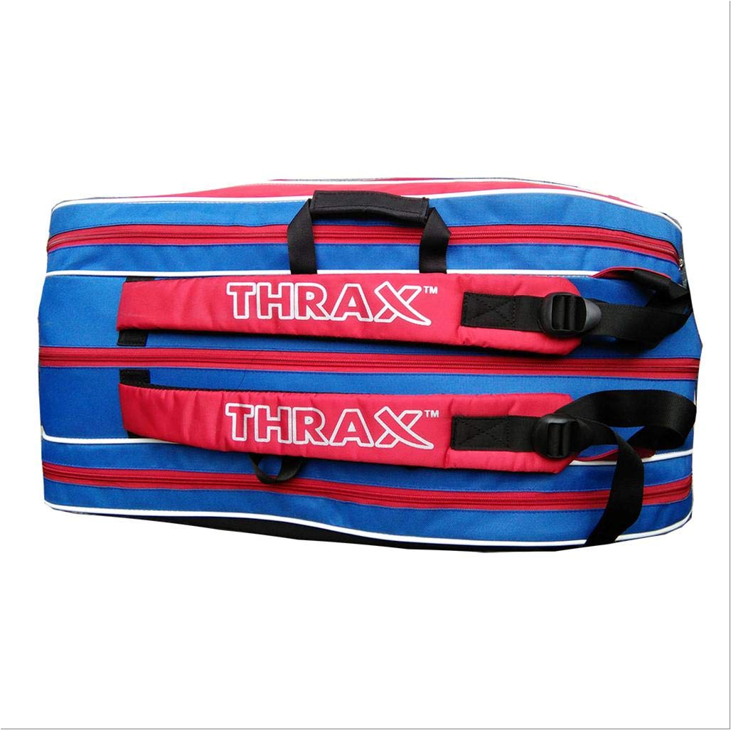 THRAX GTX Series Badminton Kit Bag Red and Blue 2