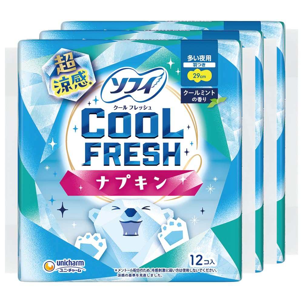 Sou様　ナプキンまとめ売り Amazon.co.jp: ソフィ COOL FRESH 超涼感ナプキン クールミントの香り