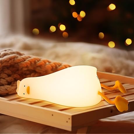 Squishable Lying Flat Duck Night Light