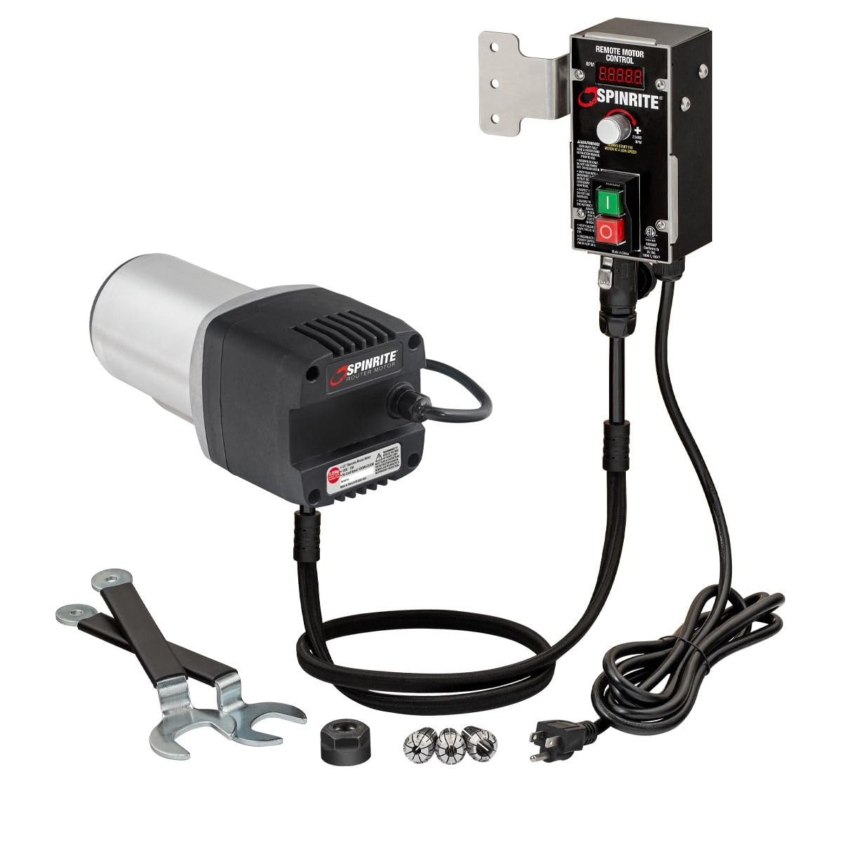 SpinRite 2.25HP Router Motor For Router Lifts, Shapers, CNCs