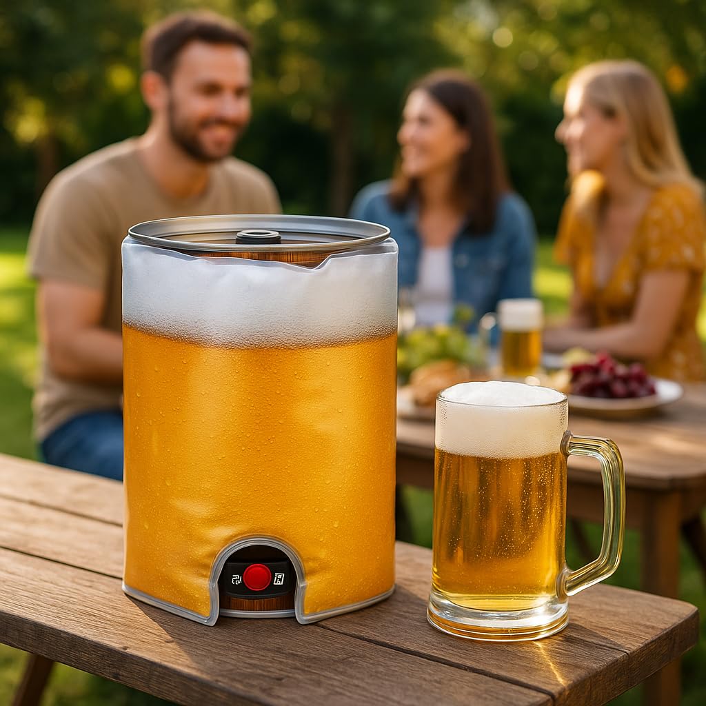 Funda de refrigeración premium para barril de 5 l