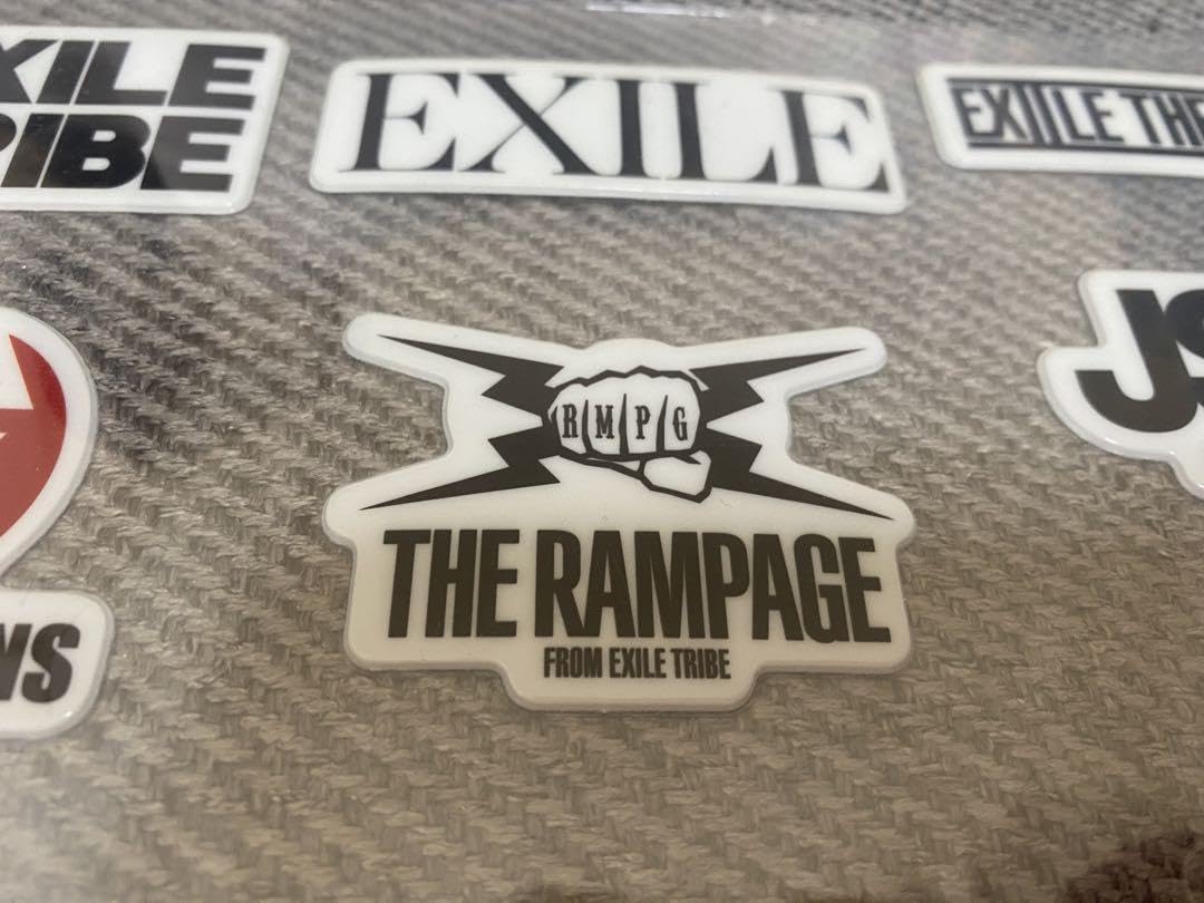 EXILE TRIBE - シール EXILE TRIBE STATION ONLINE STORE｜ぴけし隊千社札ステッカーシート