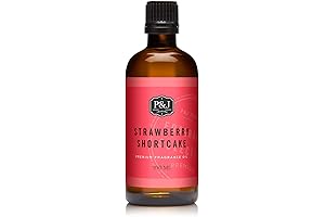 P&J Trading Fragrance Birthday Cake Essential Oil | Premium 100ml Strawberry Shortcake Scent