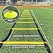 OD&DO 7PC Agility Ladder Speed Training Equipment Set with Cones, Parachute and Back Support