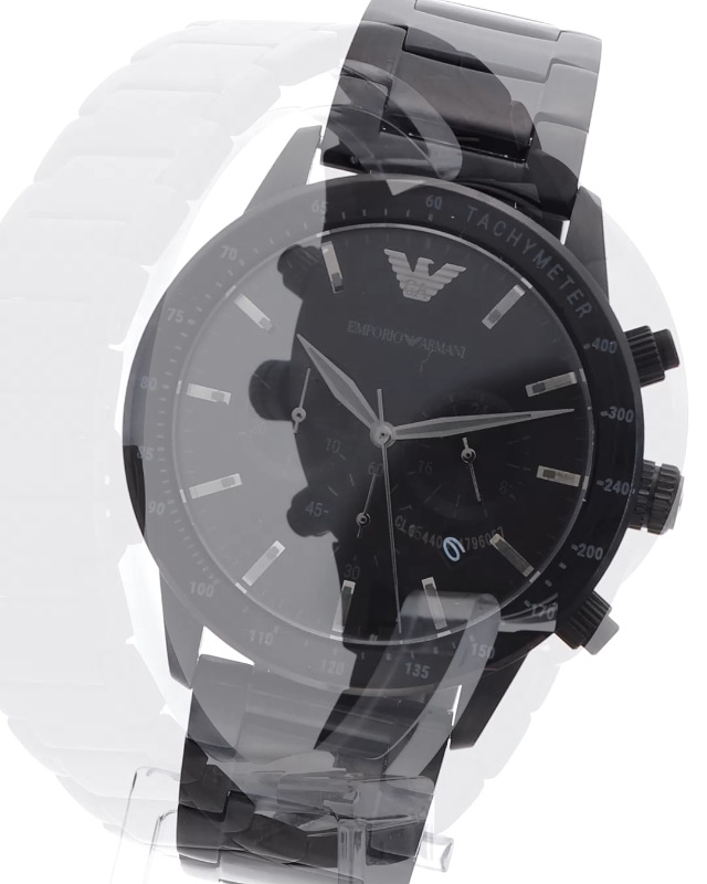 美品 エンポリオ・アルマーニ 腕時計 メンズ マリオ ブラック AR11242 楽天市場】エンポリオアルマーニ クロノグラフ メンズ 腕時計