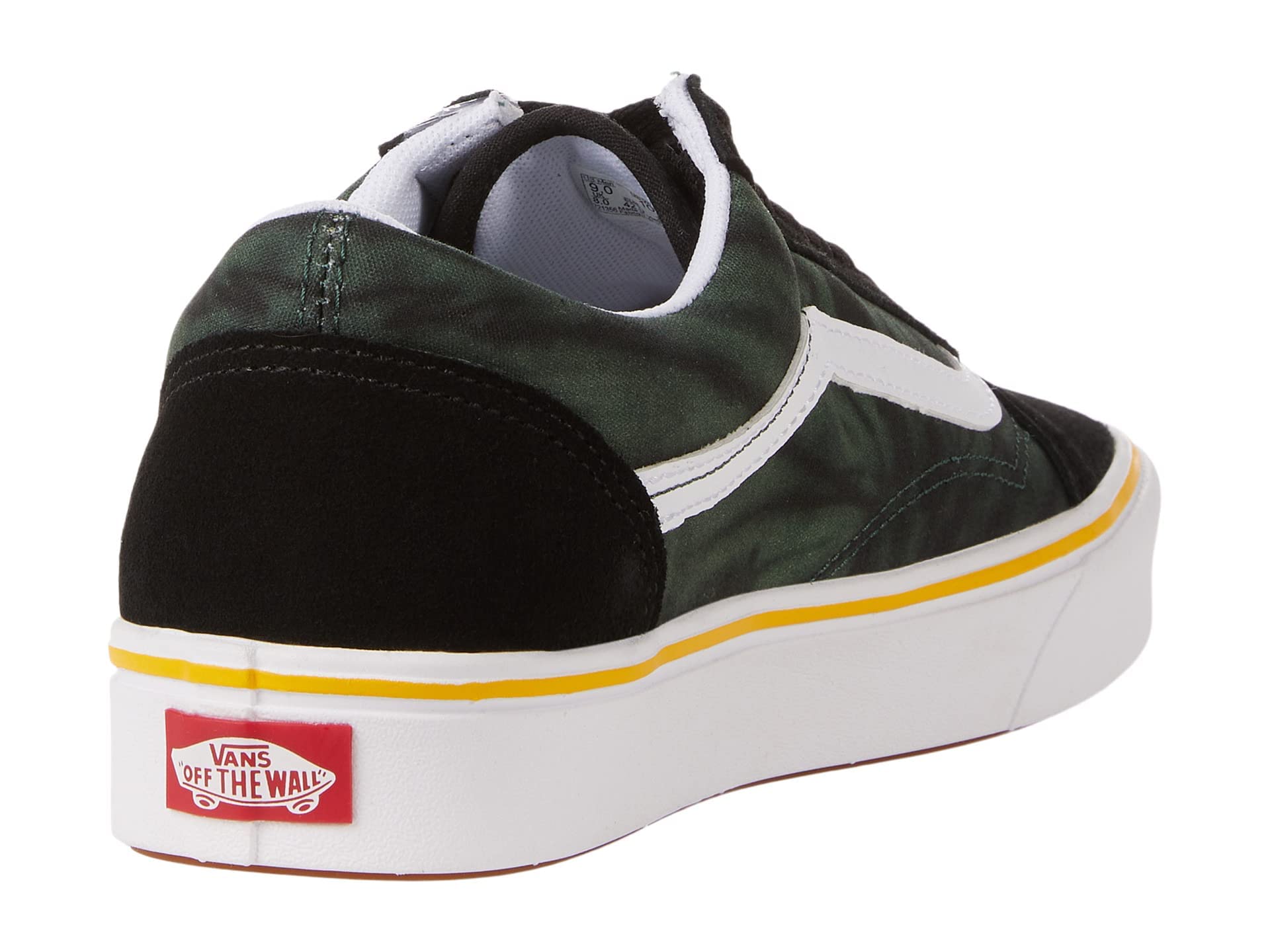 Vans Comfycush Old Skool (Trip Outdoors) Black/Tie-Dye Men's 10