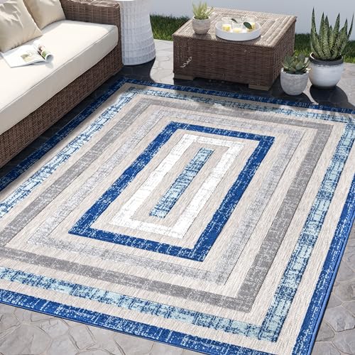 Tapete decorativo Abani 5'x7' miniatura 1