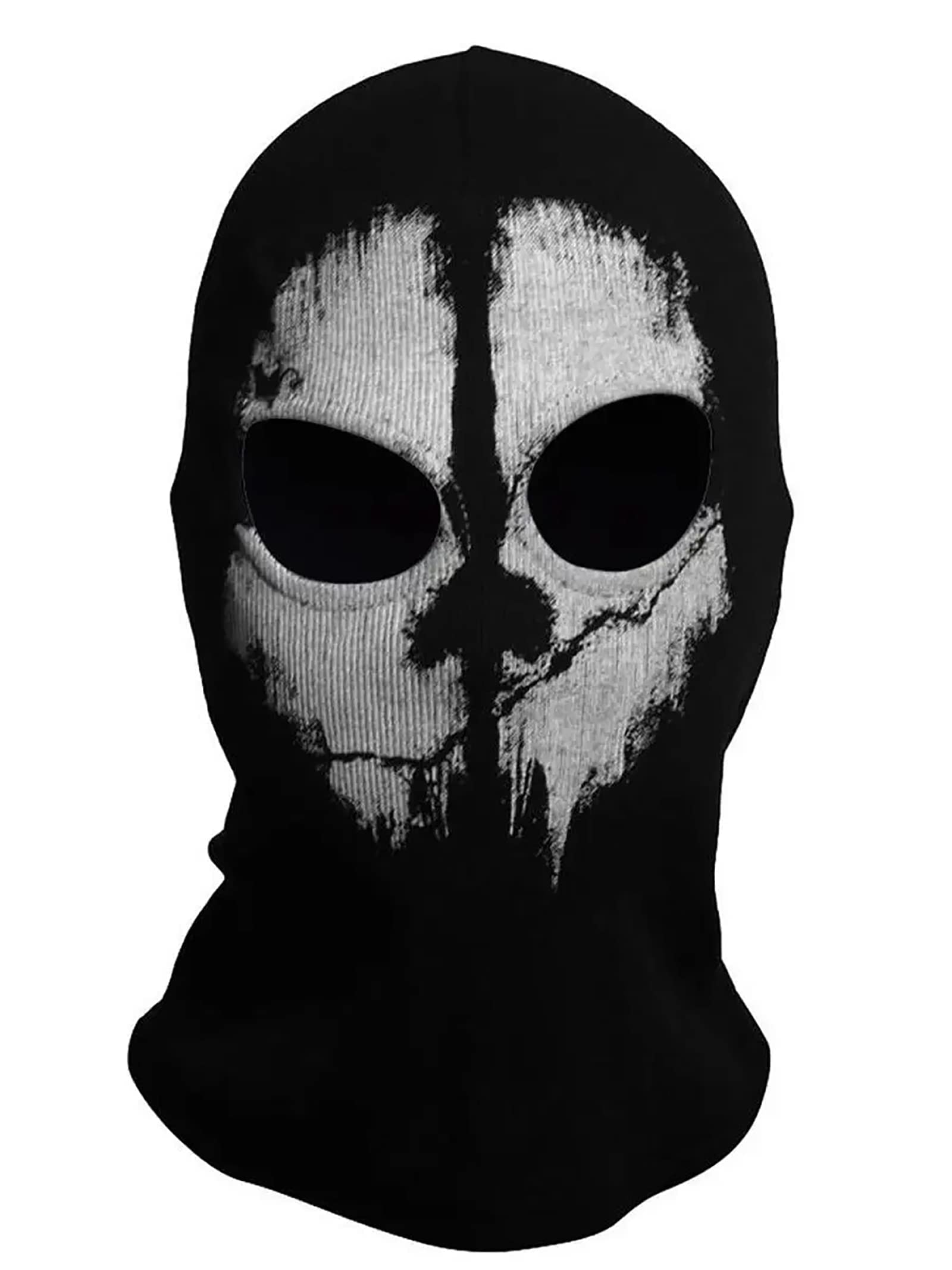 Ghost Balaclava Skeleton Ski Mask Ghost Cod Halloween Cosplay Costume Ghost Balaclava MW2 Windproof Face Skull Masks