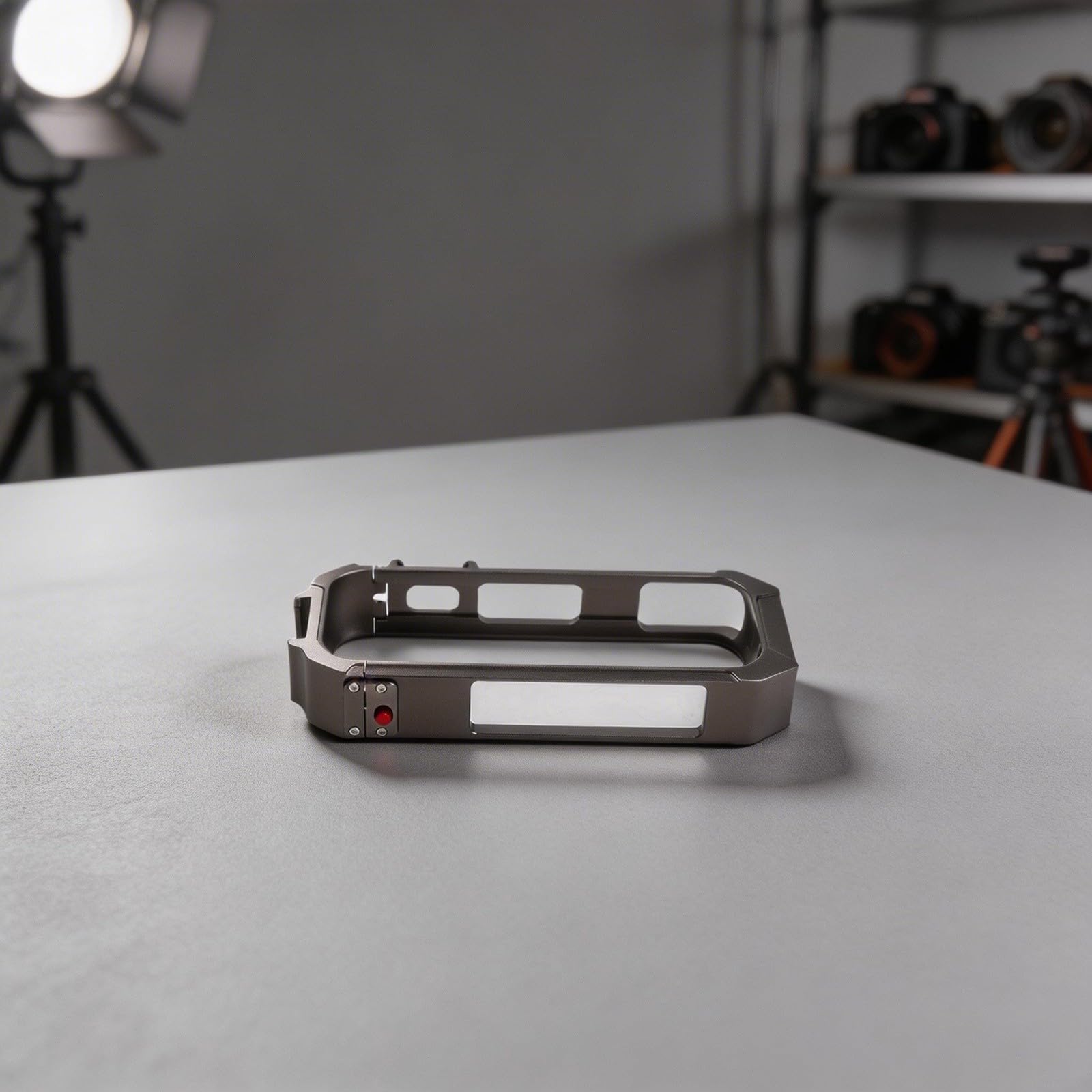 Aluminiowa metalowa obudowa z zimnym obuwiem do Insta360 X4 Air – wytrzymałe etui ochronne z lekkiego metalu, czarne