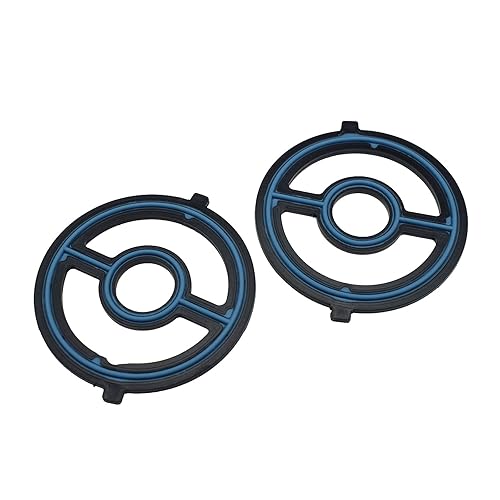 2 unids motor aceite refrigerador junta sello para Mazda 3 5 MX-5 Miata CX-7 LF0214700