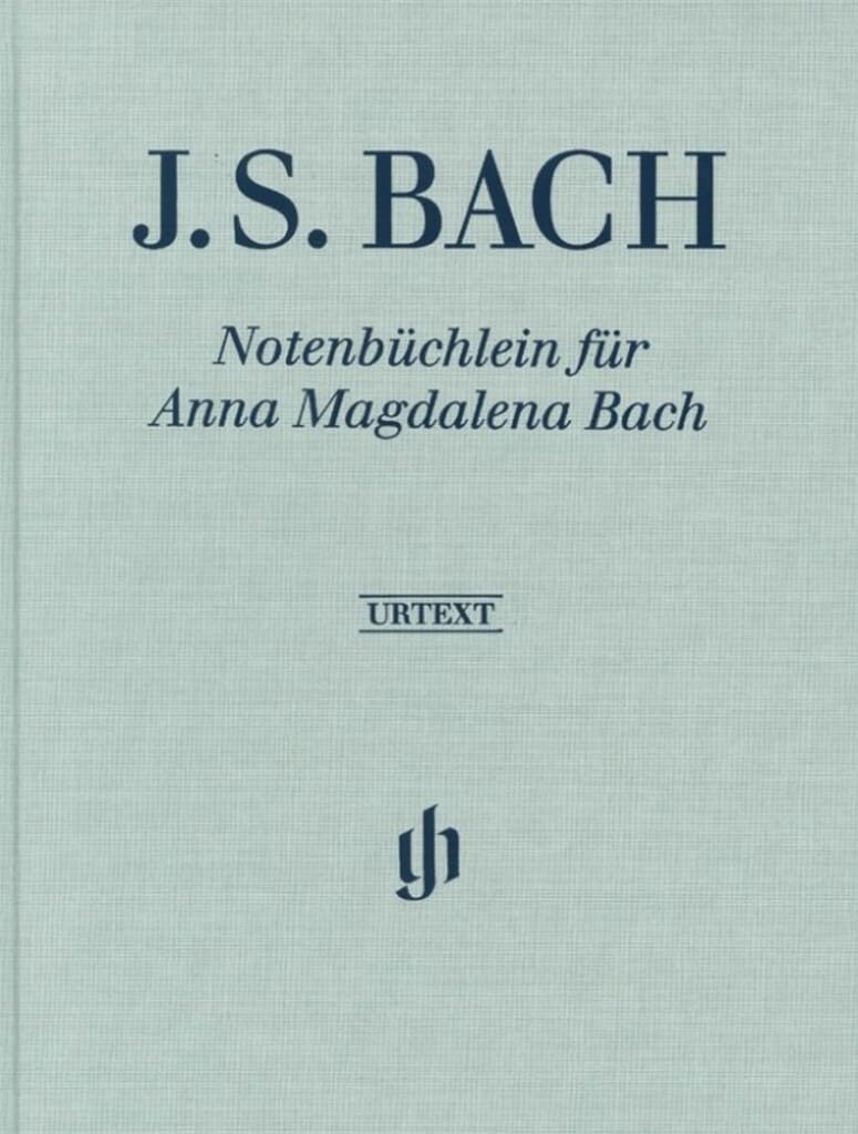 JOHANN SEBASTIAN BACH : PETIT LIVRE POUR ANNA MAGDALENA BACH - EDITION RELIEE LIN: Klavier zu zwei Händen