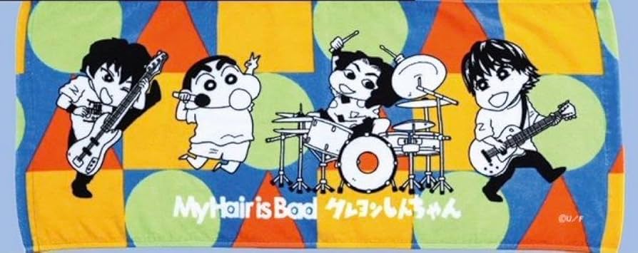 My Hair is Bad しんちゃんコラボグッズ My Hair is Bad マイヘア クレヨンしんちゃん コラボT