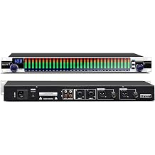 Audio Digital EQ EQ Equalizer, 31 Band Stereo Graphic Equalizer, LED Spectrum Display, 10 Preset Effects, Automatic Noise Reduction, DSP Processing Chip, Signal Processing Processor for Recording