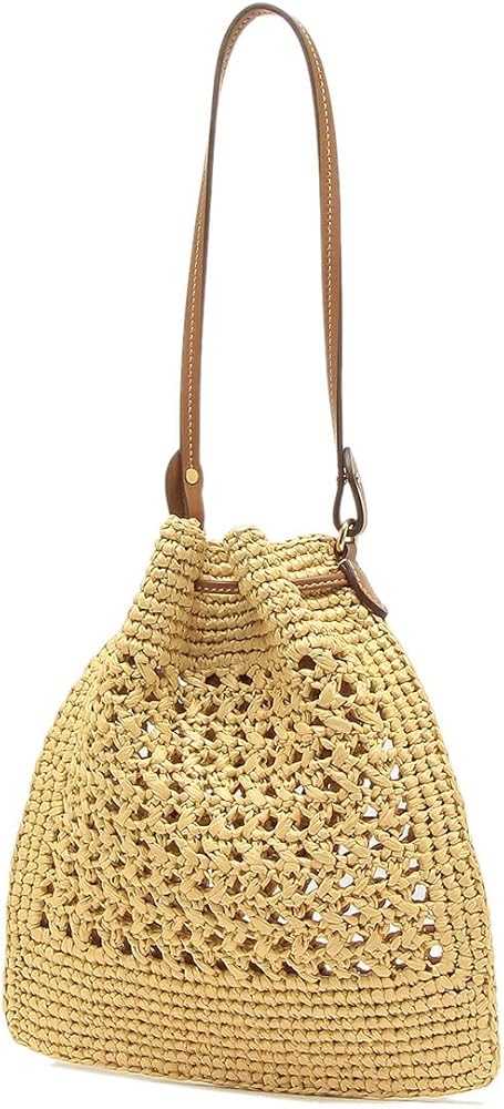 Amazon | [ミュウミュウ] ハンドバッグ ウーブンファブリック ミニ