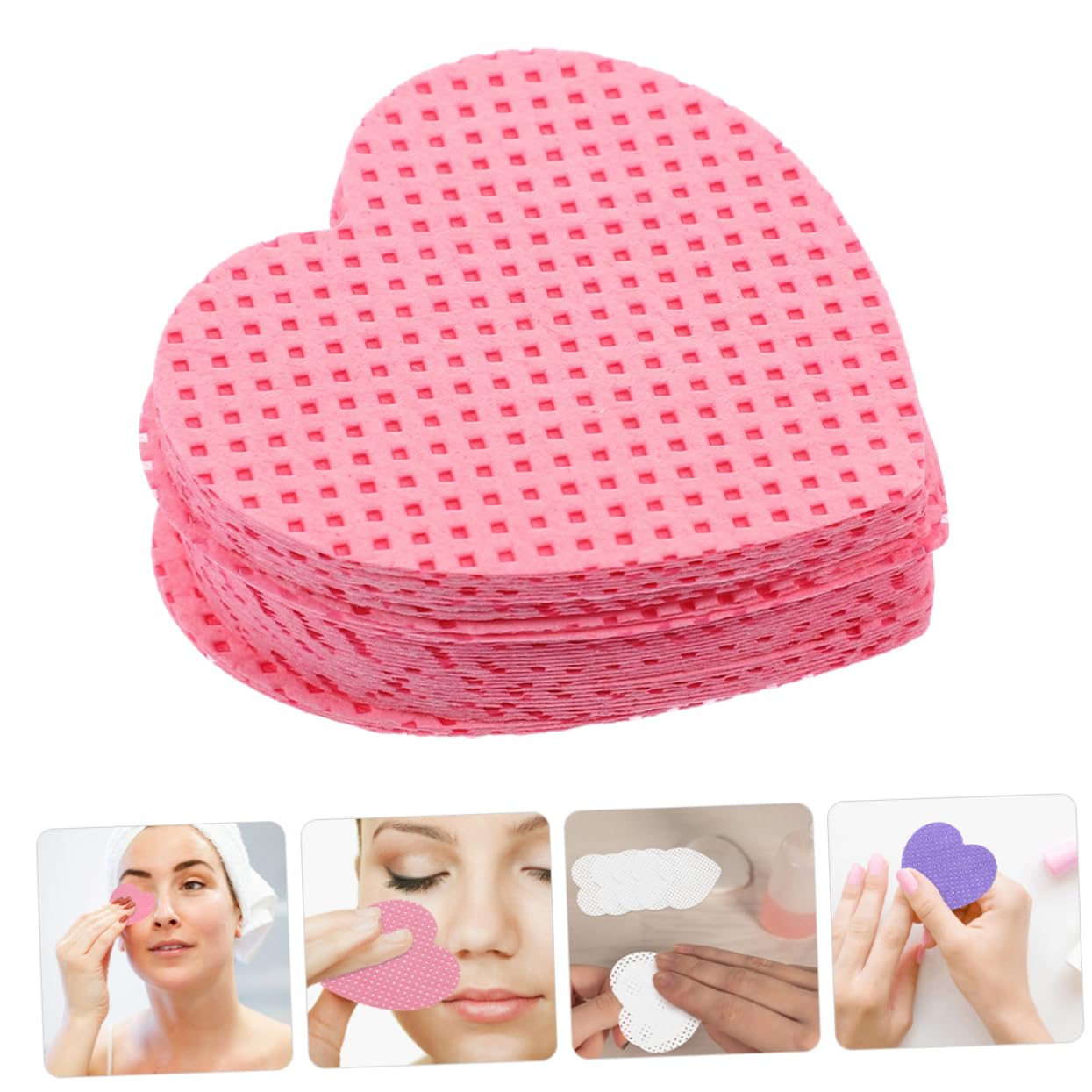 Healvian Salviette Per Rimozione Unghie Pad Cotone Per Unghie Per Nail Art e Rimozione Gel Confezione Pratica e Leggera Utilizzo Domestico e Professionale