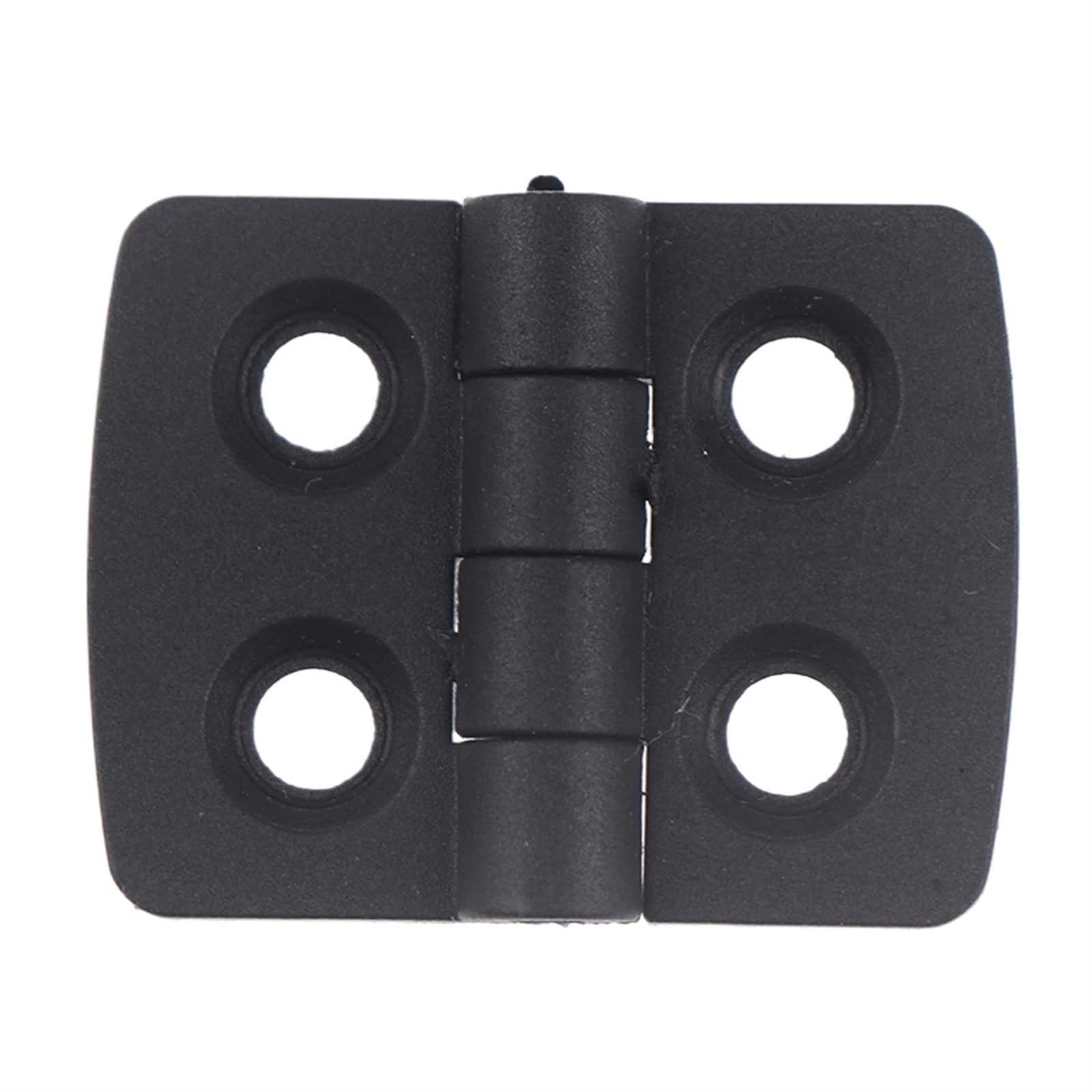 Evdmgzjapstj One Color Folding Door Hinge,1 Pcs Small Hinges Black Mini Plastic Bearing Butt Cabinet Abs(40X30)
