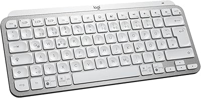 Logitech Bluetooth MXKEYS MINI WRLS ILLUMINATO KB GRIGIO PALE - DEU - CENTRALE