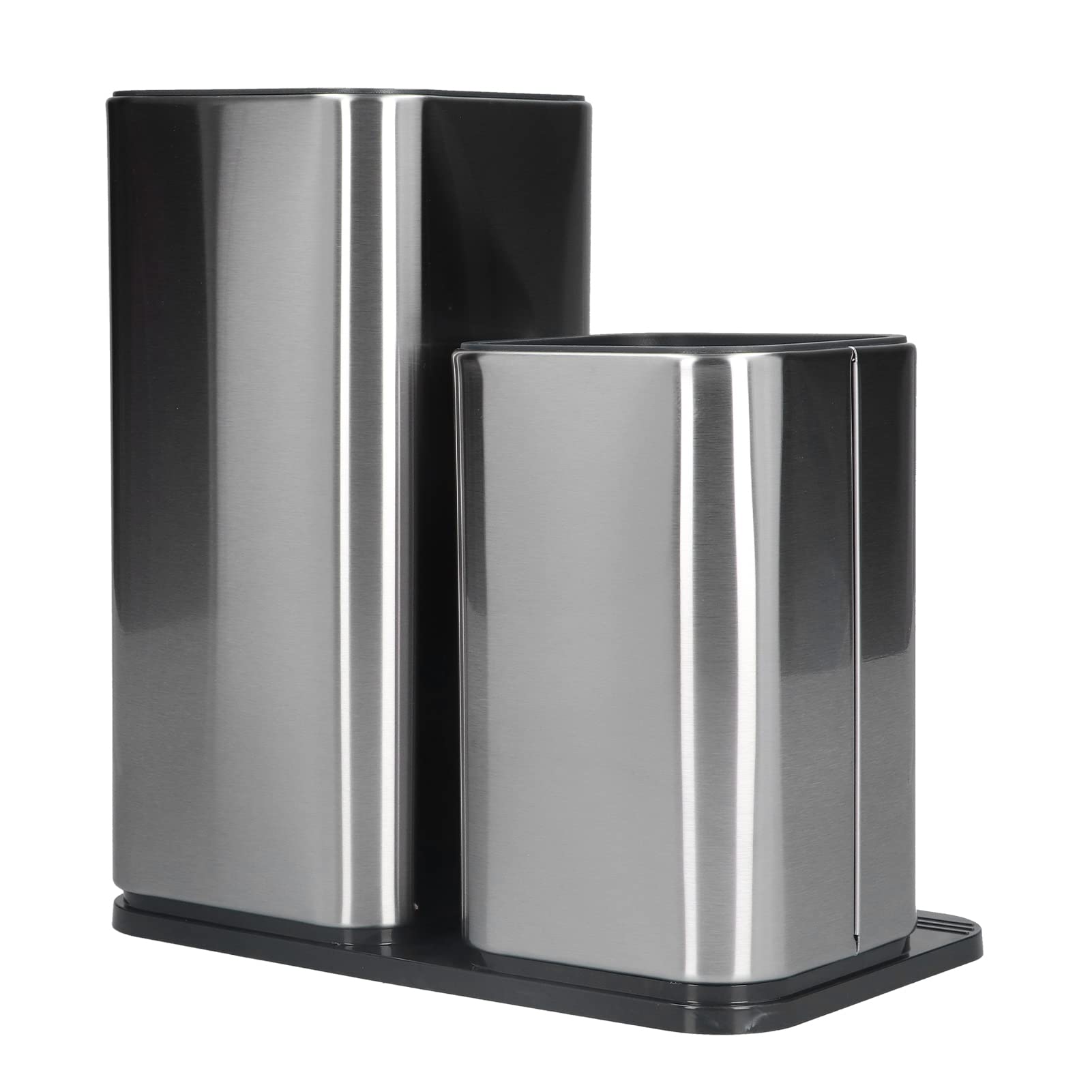 Organisateur de planche à découper et bloc couteaux universel inox pour bloc cuisine
