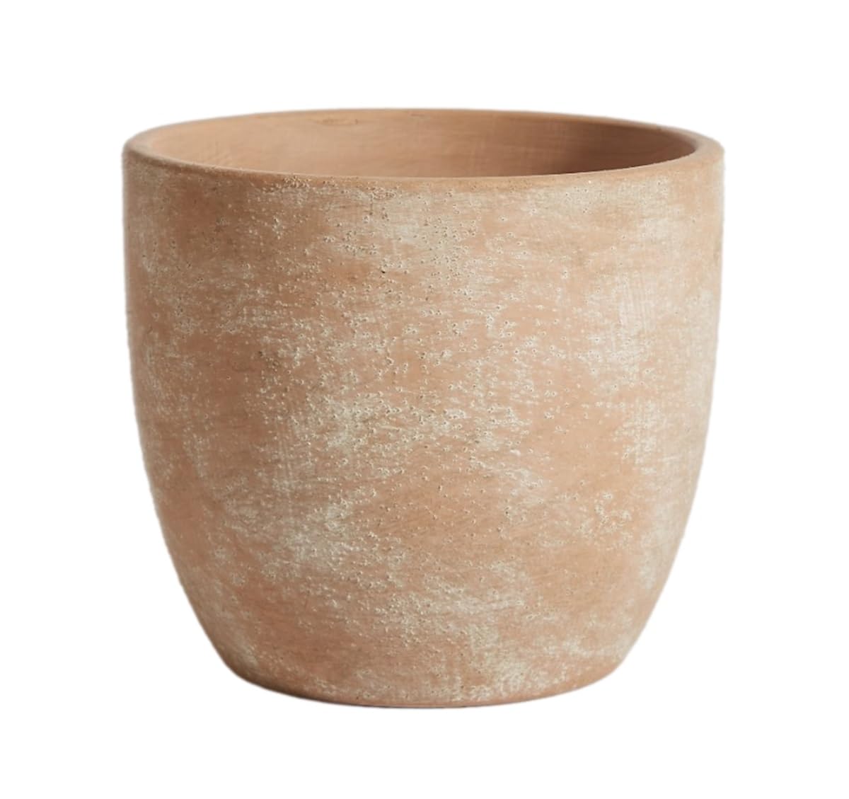Olly & Rose Madrid 25cm Ceramic Plant Pot - Terracotta Washed - Large Plant Pots Outdoor and Indoor - Terracotta Planters - Flower Pots