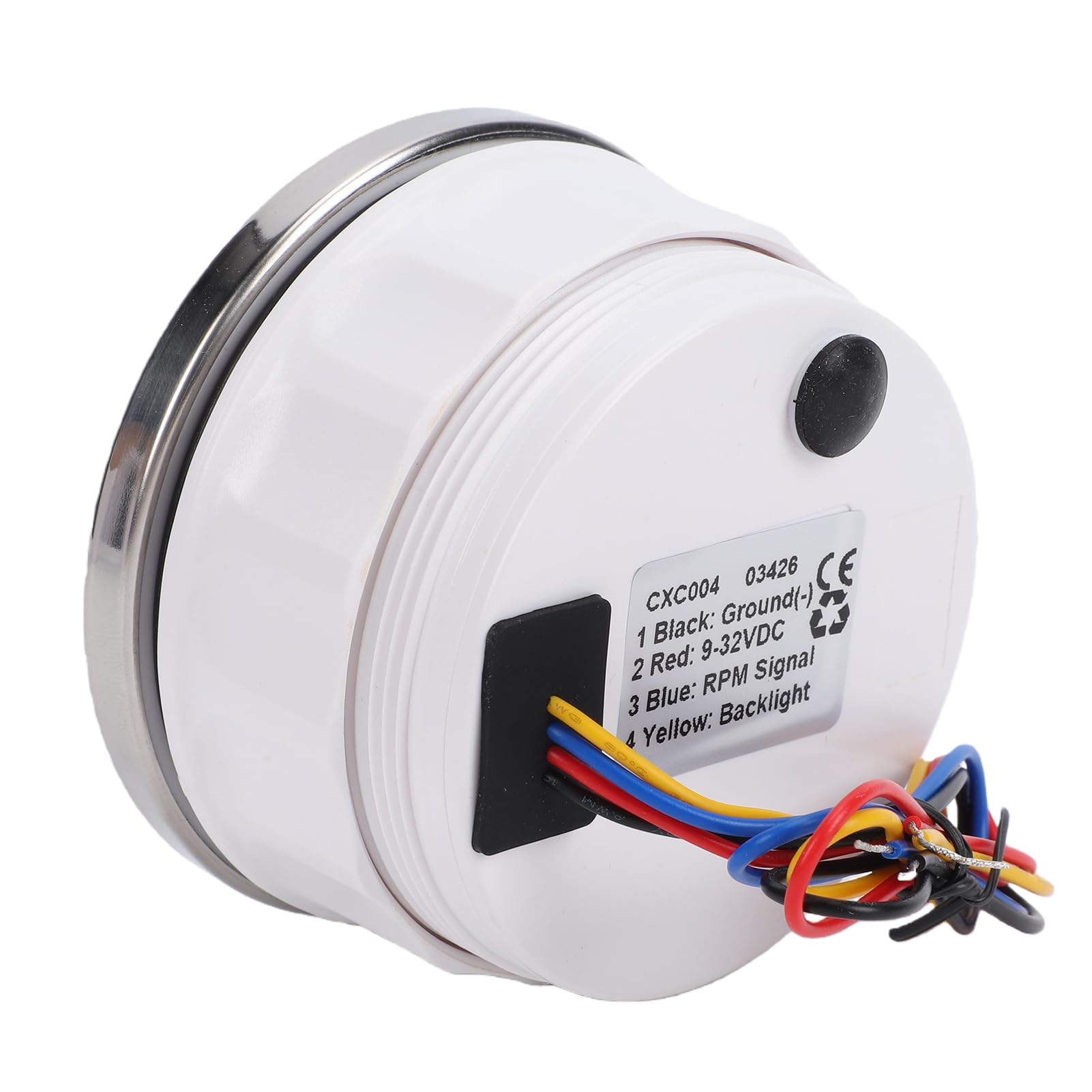 SUNGOOYUE Morski Obrotomierz, 80mm Cyfrowy Wskaźnik RPM LCD, do