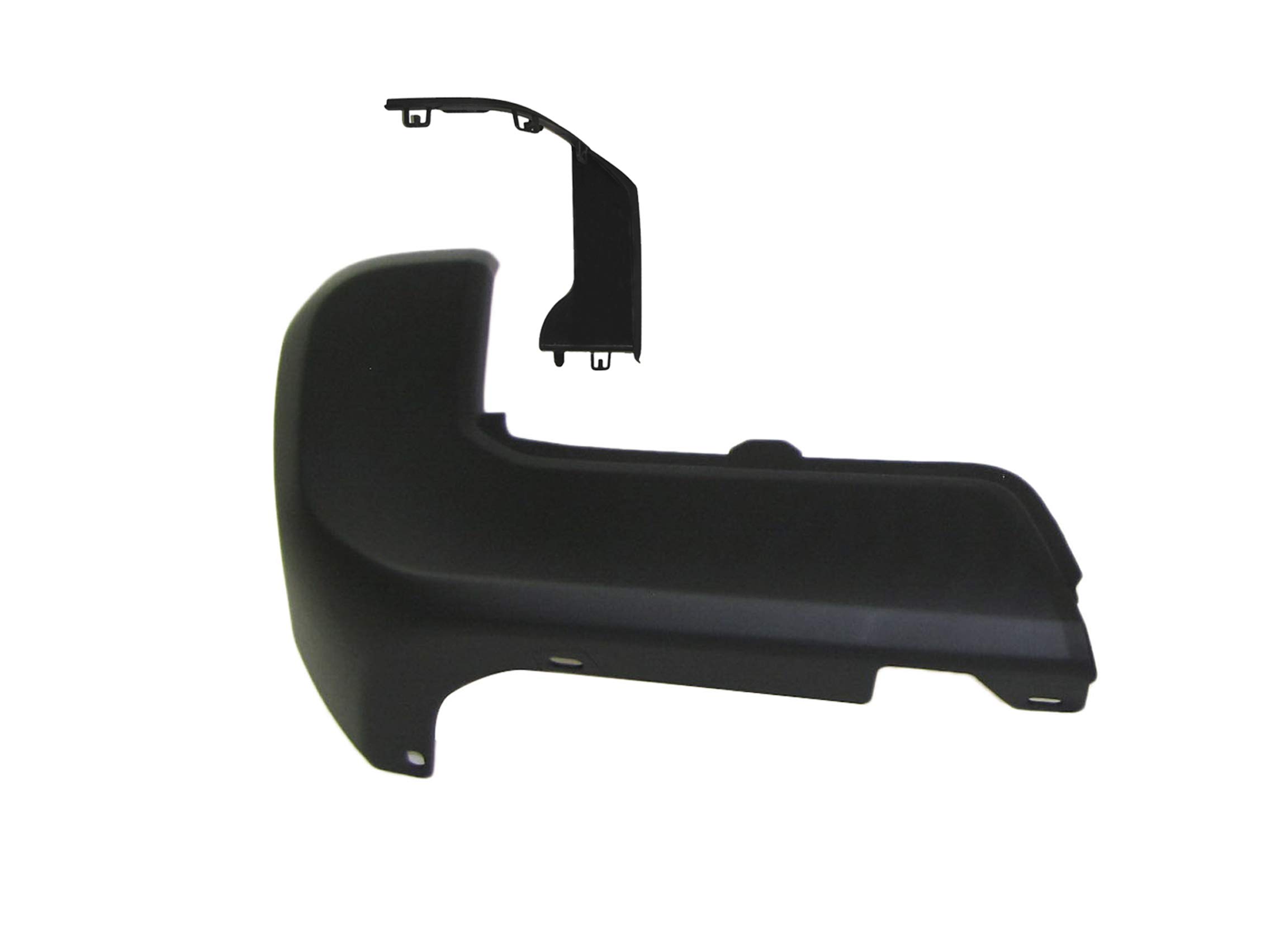 Amazon.com: Rear Bumper Text Black End Corner Support Cover LH 