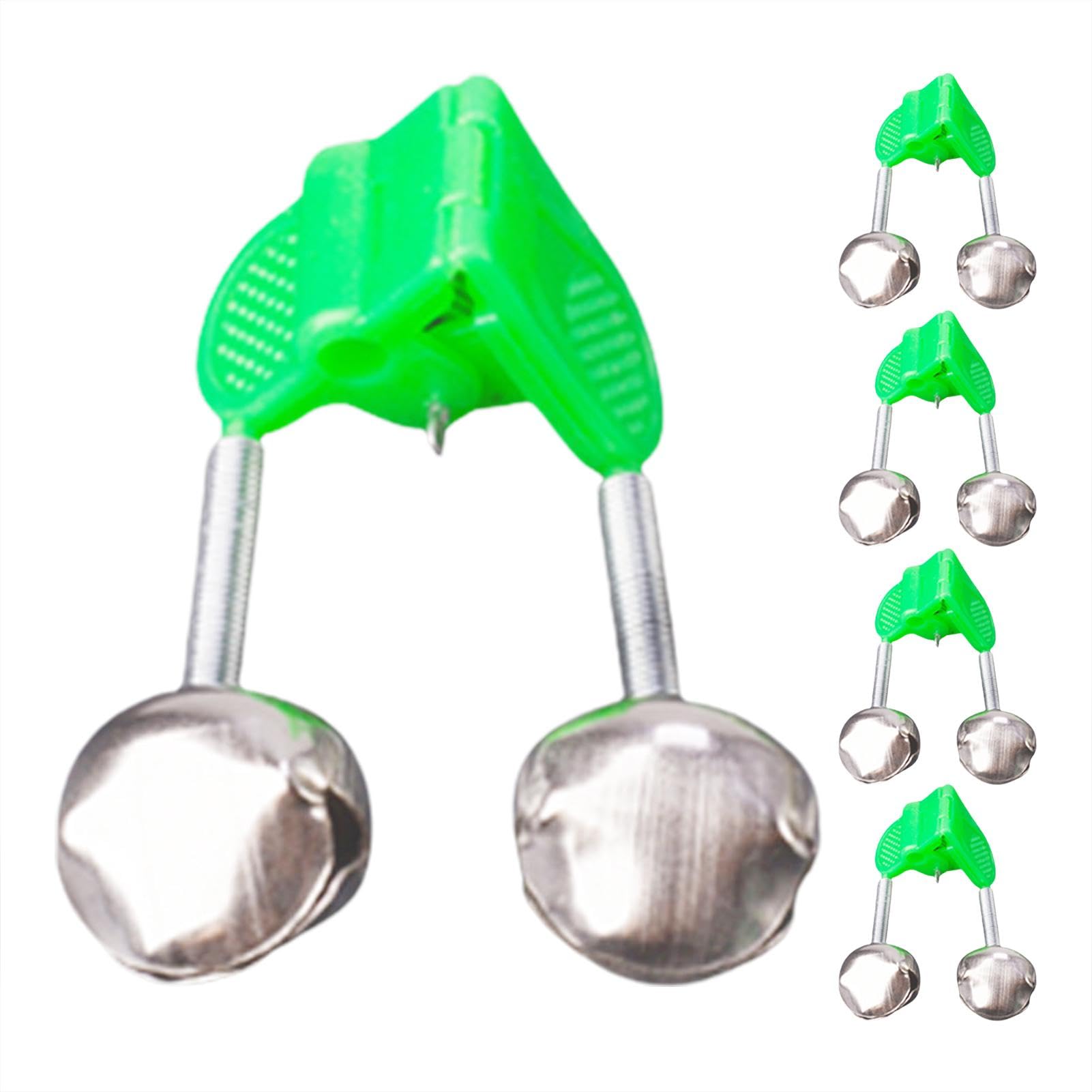 Bluetooth Fishing Alarm 12 Pcs Fishing Rod Bell, Fish Ring Double