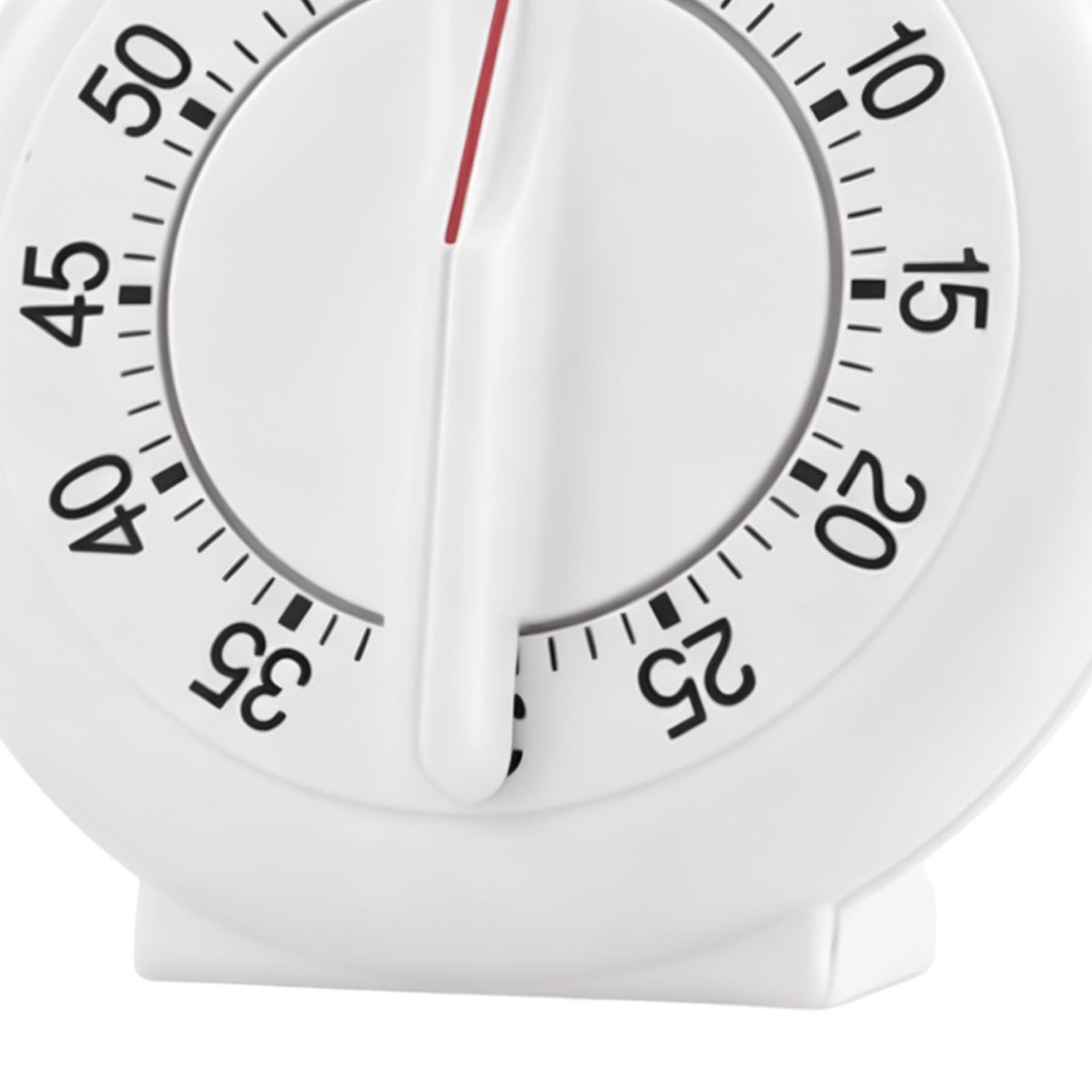 Mechanischer Küchentimer mit 60 Minuten lautem Alarm, Countdown zum Kochen, Lernen, stabiles Design, ideal für Klassenzimmer, Heimküchen und Fitnessstudios
