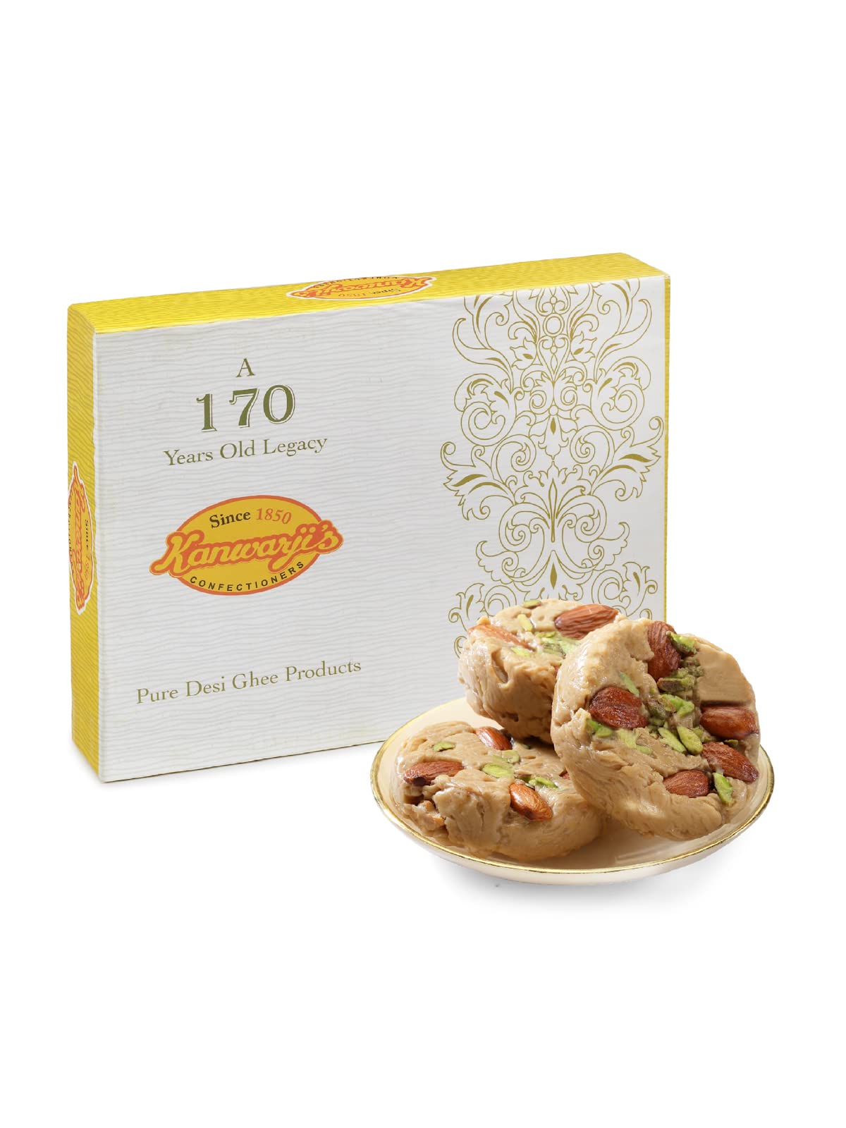 Buy Kanwarji's ConfectionersMade with Pure 100 Desi Ghee Soan Halwa